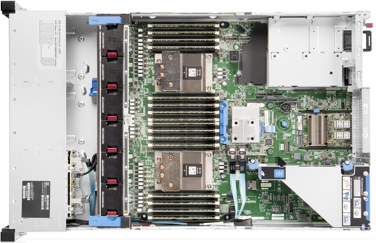 HPE ProLiant DL385 Gen10 Plus v2 server top.jpg HPE ProLiant DL385 Gen10 Plus v2 server top.jpg